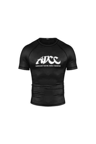 ADCC Blacked Kids Rash Guard Short Sleeve