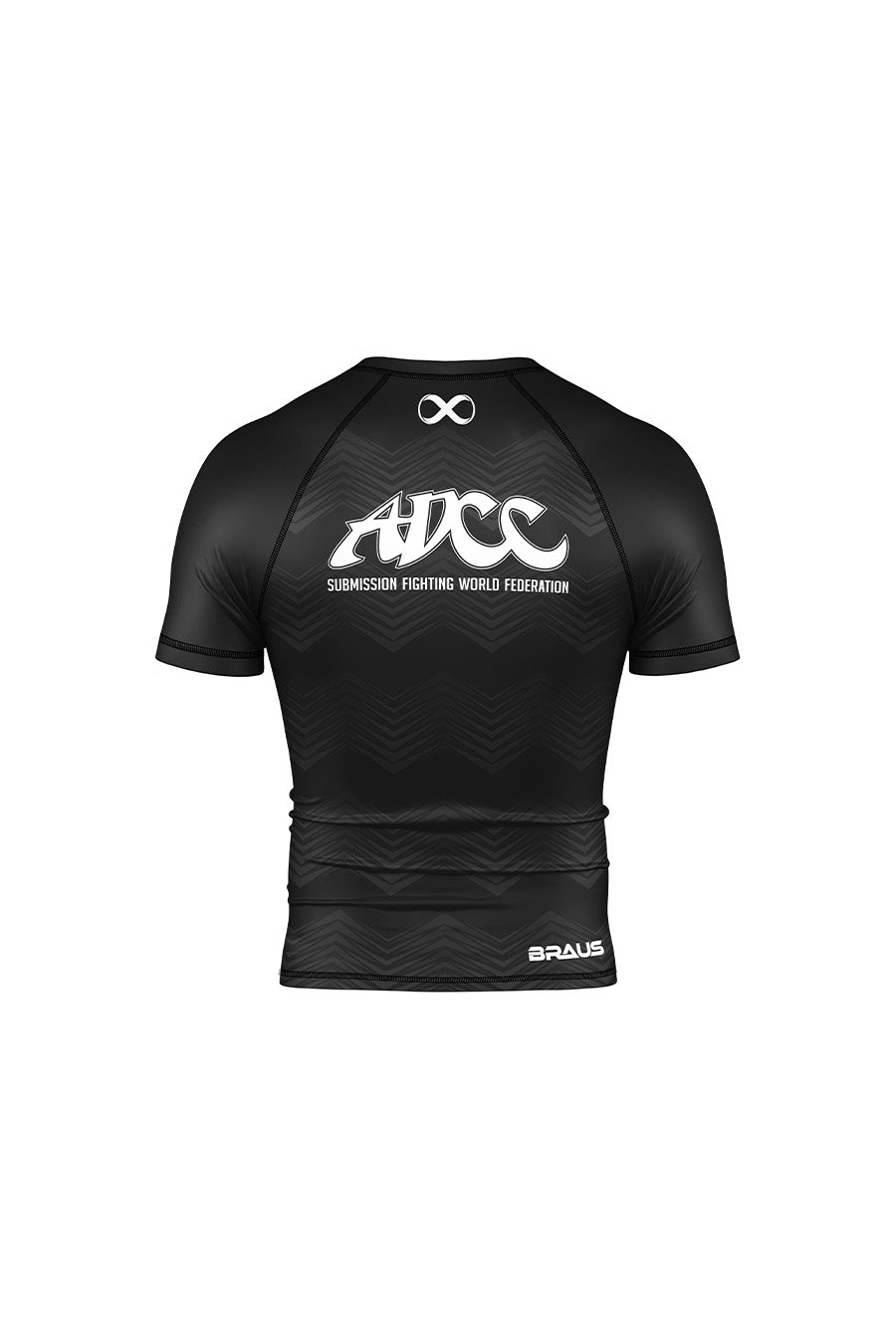 ADCC Blacked Kids Rash Guard Short Sleeve