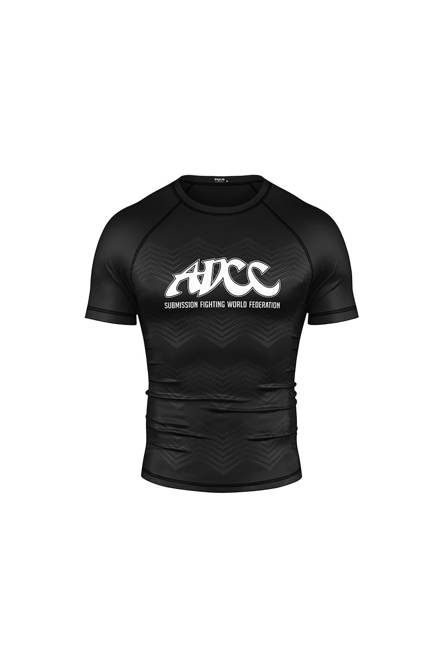 ADCC Blacked Kids Rash Guard Short Sleeve