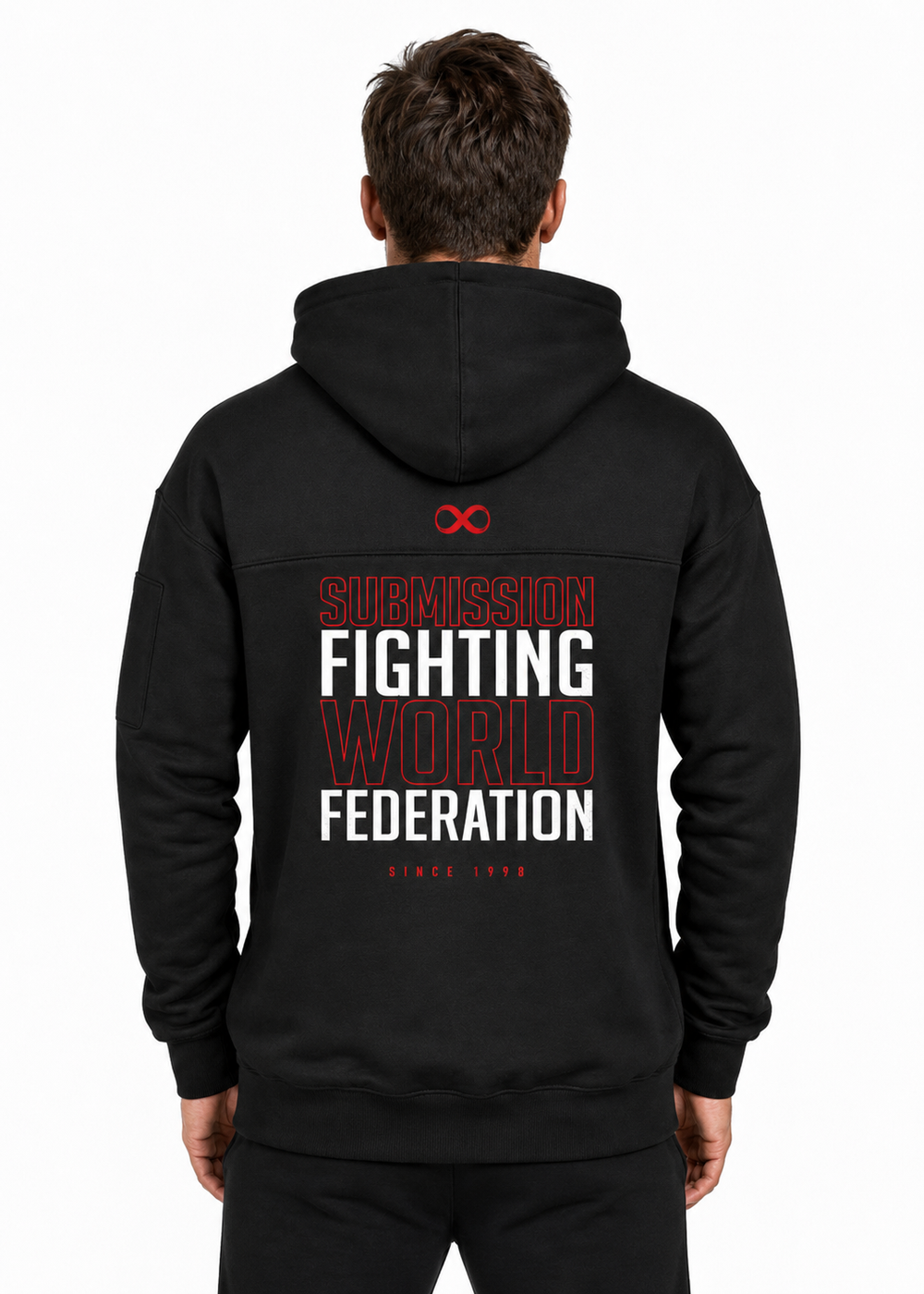 ADCC Track Hoodie Black Adults