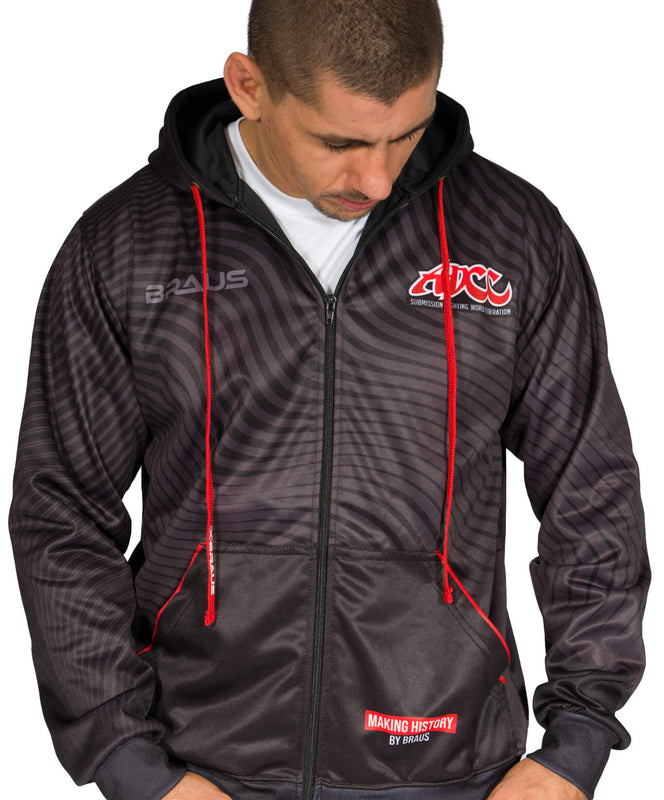 ADCC Hoodie Polyester Fleece Apparel by Braus Fight