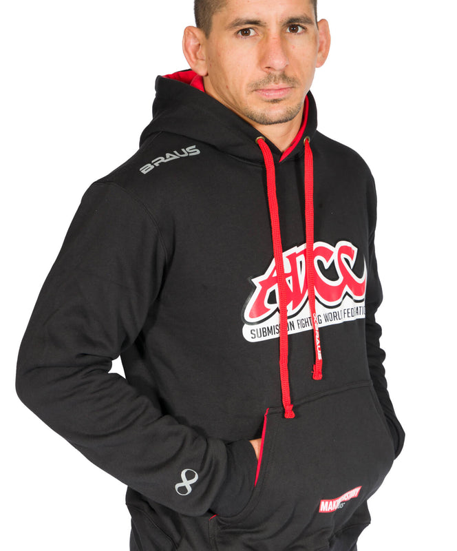ADCC Pullover Hoodie Black Apparel by Braus Fight