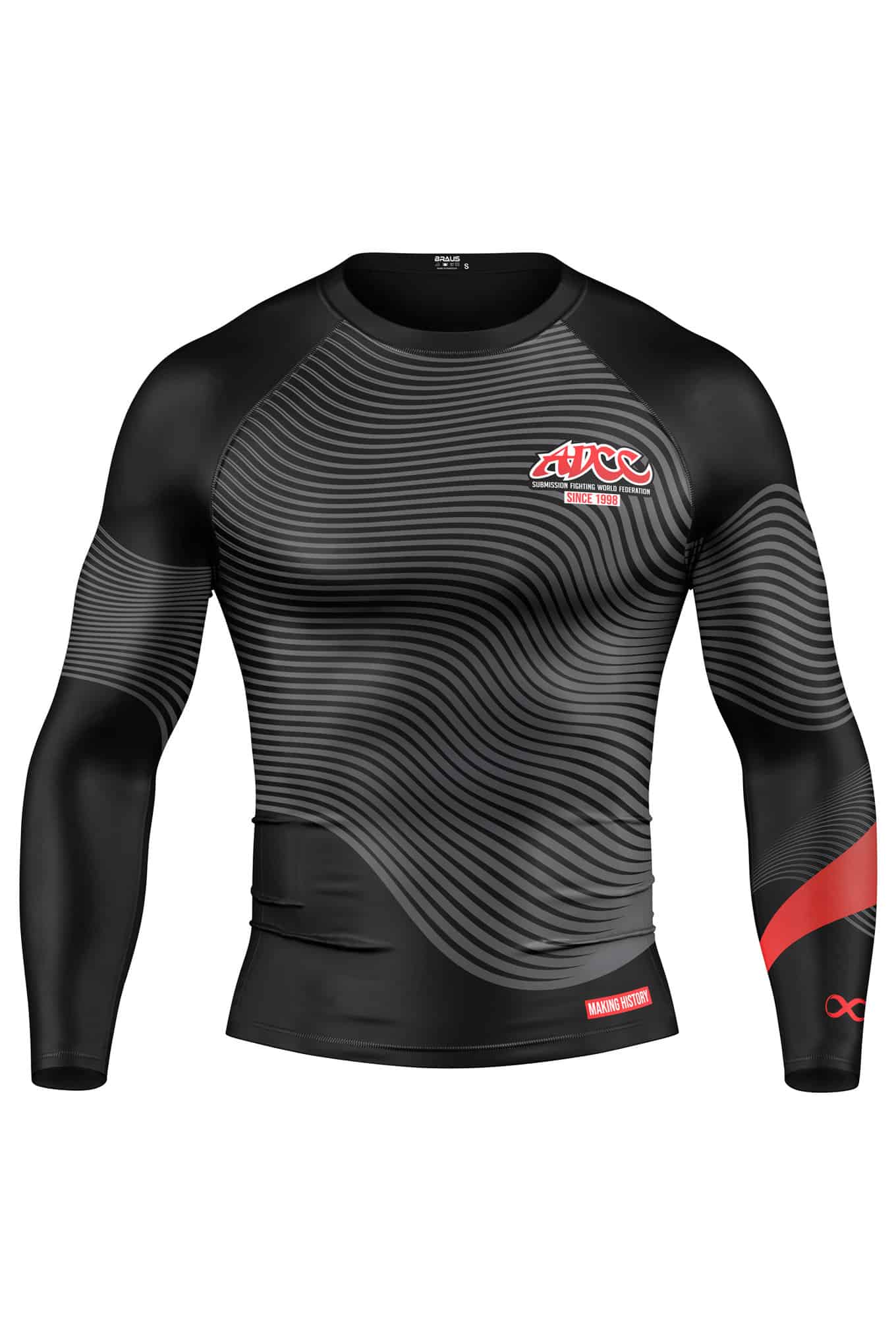 ADCC Rash Guard Long Sleeve – Braus Fight ADCC