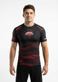 ADCC Infinite Rash Guard Short Sleeve - Black (Adult)