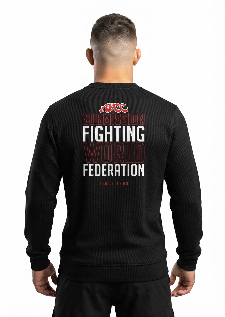 ADCC Pullover Sweatshirt Black Adult