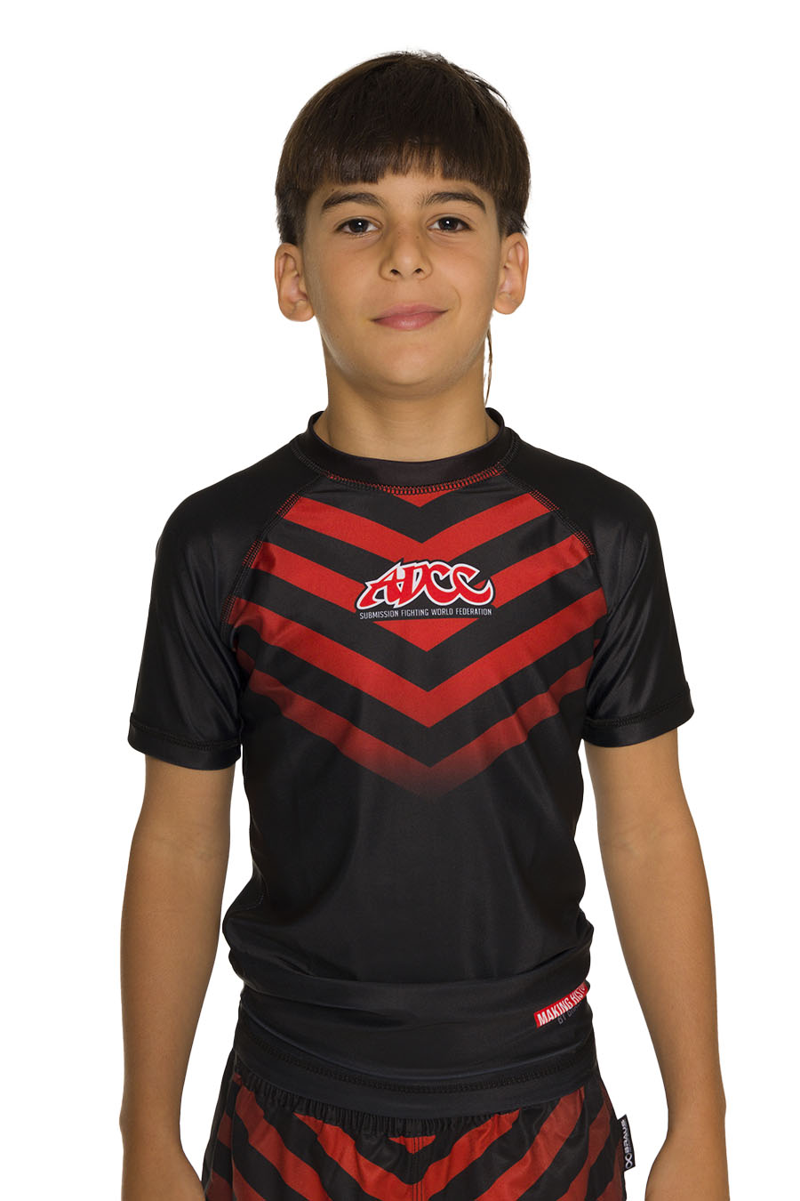 ADCC Arrow Kids No Gi Rash Guard Short Sleeve