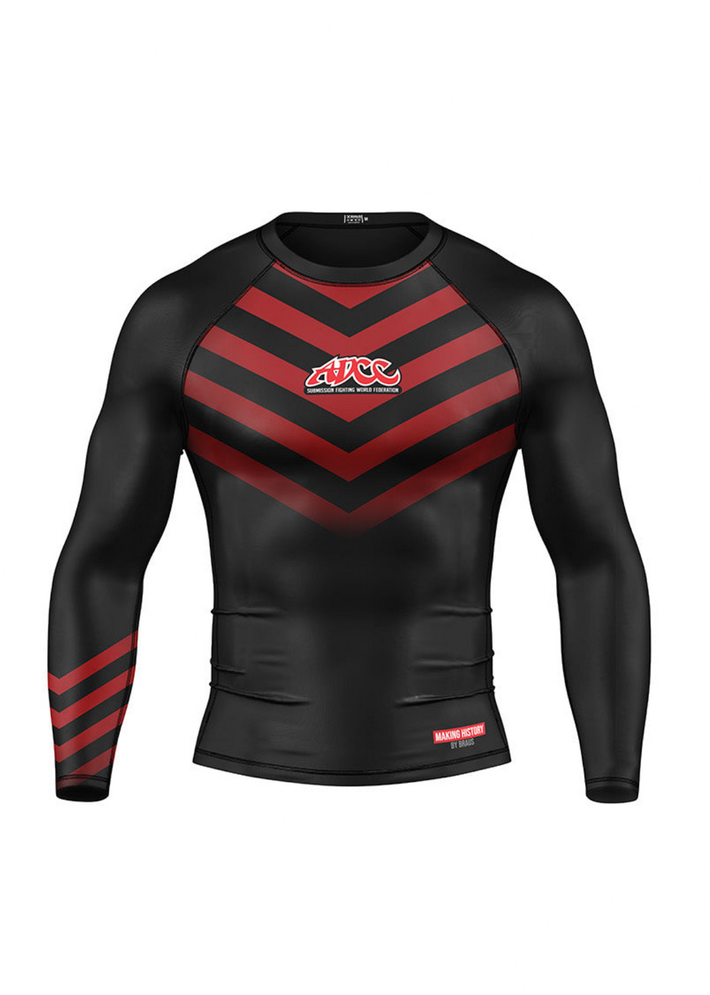 ADCC Arrow No Gi Rash Guard Long Sleeve