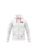 ADCC Cotton Zip Up Jumper White