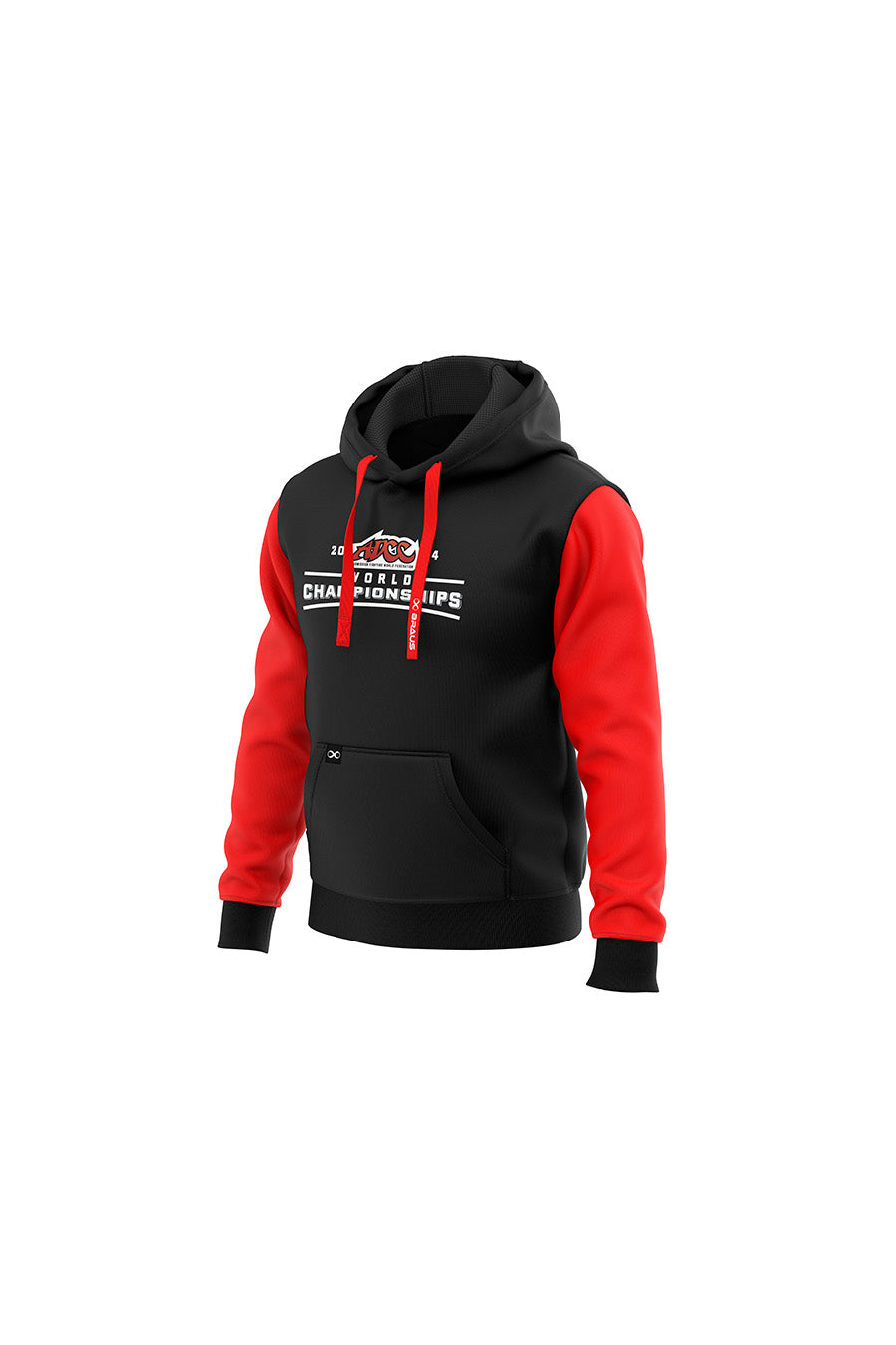 ADCC WC1 Red Black Hoodie