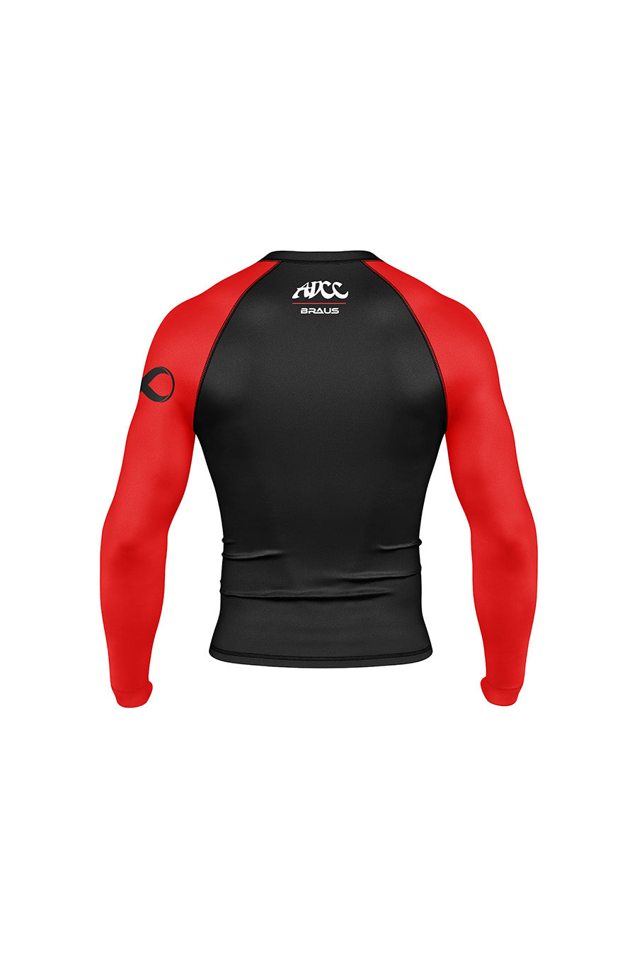 ADCC WC1 Red Black Rash Guard Long Sleeve