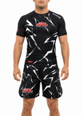 ADCC Lightning No Gi Fight Shorts Black Adults