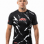 ADCC Lightning Rash Guard Short Sleeve - Black (Adult)
