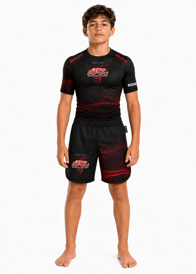 ADCC Infinite Fight Shorts Black Kids