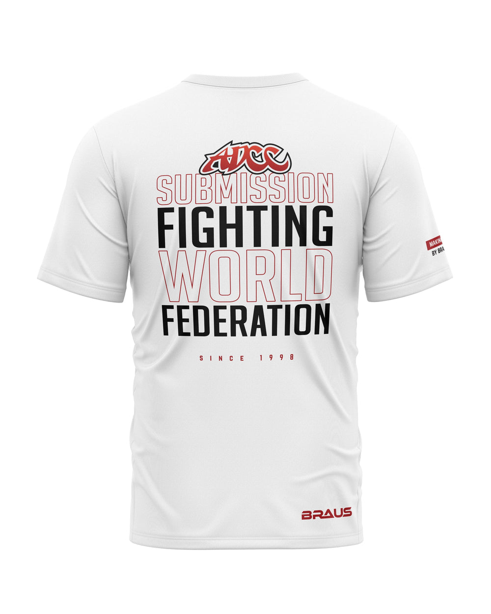 ADCC T-Shirt White Adult 2026