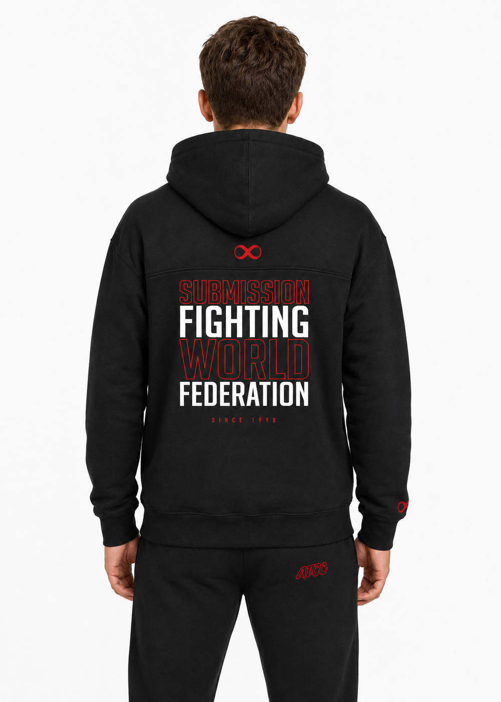 ADCC Track Hoodie Black Kids